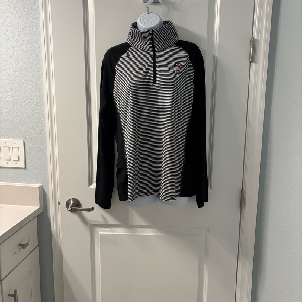 Disney Cutter & Buck Golf Quarter Zip